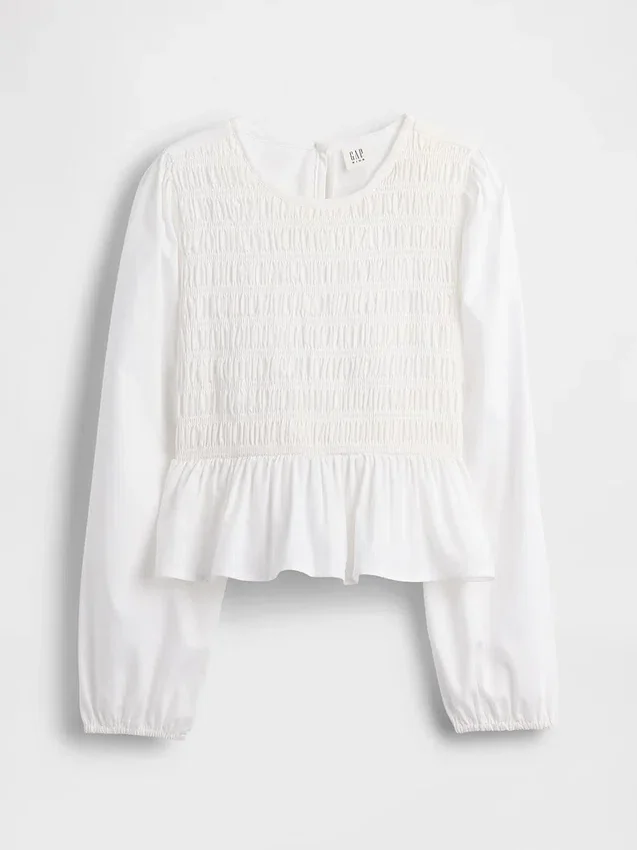 Çocuk Smoklu Peplum Üst Giyim