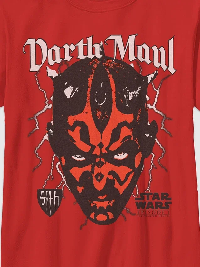 Çocuk Star Wars Darth Maul Desenli Tişört