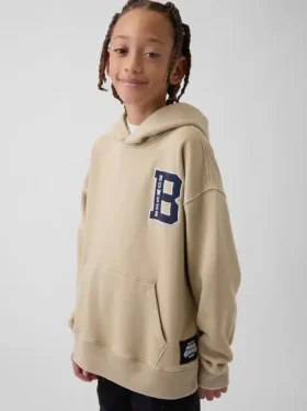 Çocuk Super Mario Vintagesoft Bol Kesim Kapüşonlu Sweatshirt