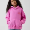 Çocuk Super Mario Vintagesoft Bol Kesim Kapüşonlu Sweatshirt