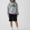 Çocuk Super Mario Vintagesoft Bol Kesim Kapüşonlu Sweatshirt