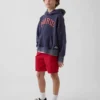 Çocuk Super Mario Vintagesoft Bol Kesim Kapüşonlu Sweatshirt