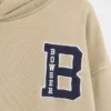 Çocuk Super Mario Vintagesoft Bol Kesim Kapüşonlu Sweatshirt
