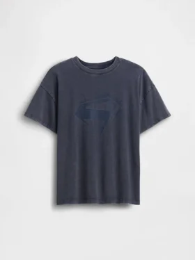 Çocuk Supergirl Oversized Tişört