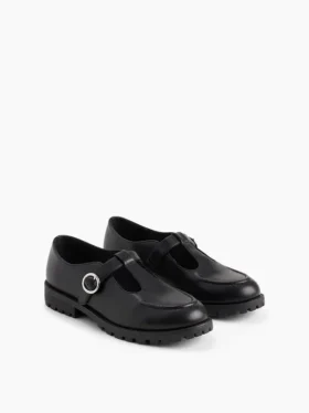 Çocuk T-Kayışlı Loaferlar