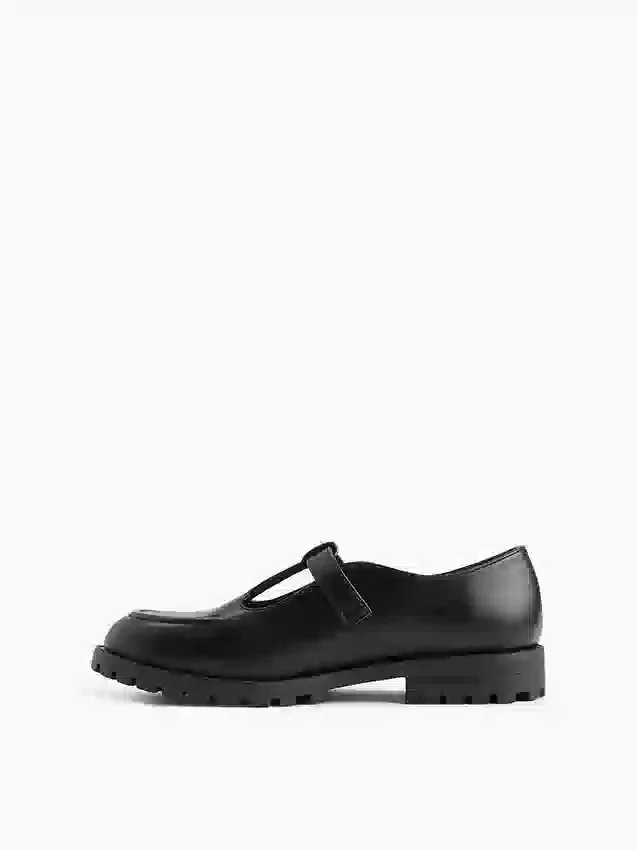 Çocuk T-Kayışlı Loaferlar
