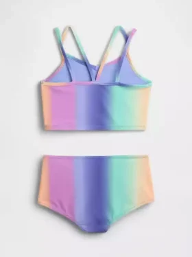 Çocuk Tankini ve Erkek Çocuk Şortlu Mayo Seti