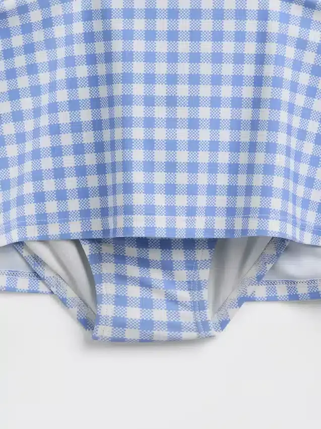 Çocuk Tankini ve Skort Yüzme Takımı