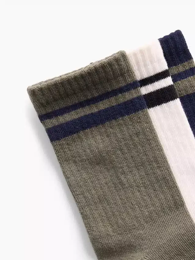 Çocuk Varsity Crew Çorapları (3'lü Paket)