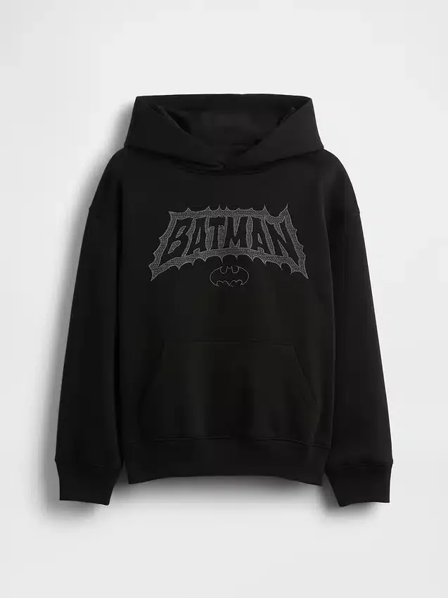 Çocuk Vintagesoft Batman Kapüşonlu Sweatshirt