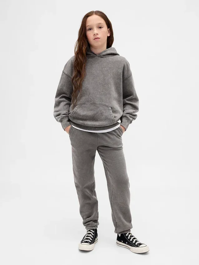 Çocuk Vintagesoft Bol Kesim Jogger Pantolon