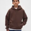 Çocuk Vintagesoft Bol Kesim Kapüşonlu Sweatshirt