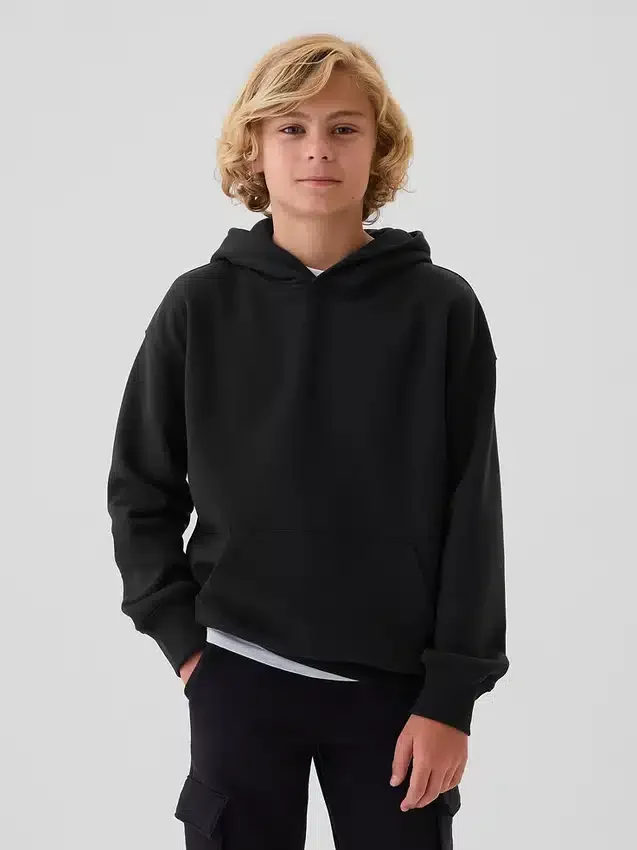 Çocuk Vintagesoft Bol Kesim Kapüşonlu Sweatshirt