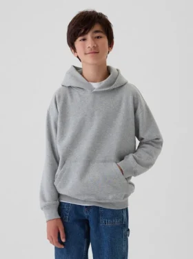Çocuk Vintagesoft Bol Kesim Kapüşonlu Sweatshirt