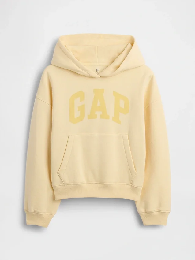 Çocuk Vintagesoft Bol Kesim Kapüşonlu Sweatshirt