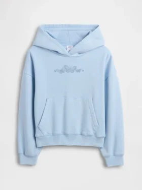 Çocuk Vintagesoft Bol Kesim Kapüşonlu Sweatshirt