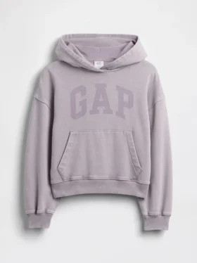 Çocuk Vintagesoft Bol Kesim Kapüşonlu Sweatshirt