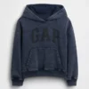 Çocuk Vintagesoft Bol Kesim Kapüşonlu Sweatshirt