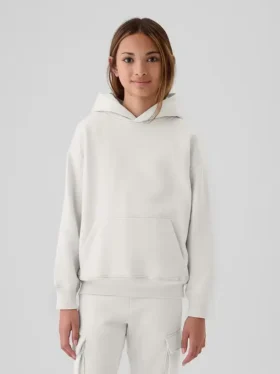 Çocuk Vintagesoft Bol Kesim Kapüşonlu Sweatshirt