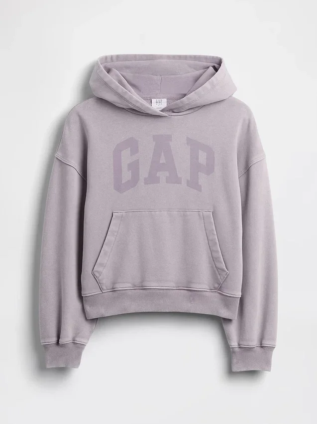 Çocuk Vintagesoft Bol Kesim Kapüşonlu Sweatshirt