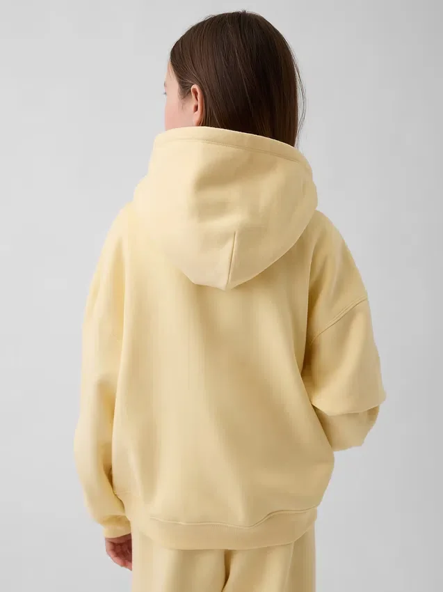 Çocuk Vintagesoft Bol Kesim Kapüşonlu Sweatshirt