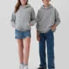 Çocuk Vintagesoft Bol Kesim Kapüşonlu Sweatshirt