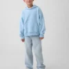 Çocuk Vintagesoft Bol Kesim Kapüşonlu Sweatshirt