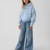 Çocuk Vintagesoft Bol Kesim Kapüşonlu Sweatshirt