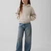 Çocuk Vintagesoft Bol Kesim Kapüşonlu Sweatshirt