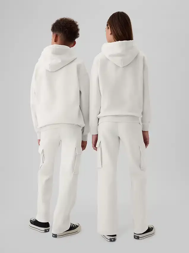 Çocuk Vintagesoft Bol Kesim Kapüşonlu Sweatshirt