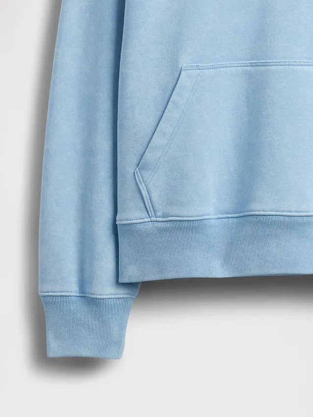 Çocuk Vintagesoft Bol Kesim Kapüşonlu Sweatshirt