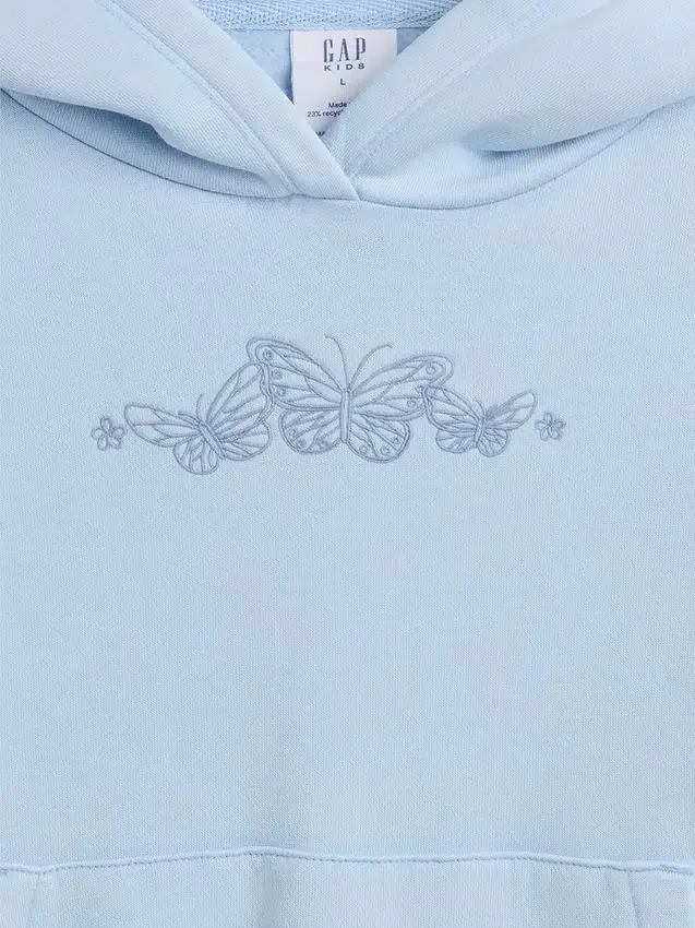 Çocuk Vintagesoft Bol Kesim Kapüşonlu Sweatshirt
