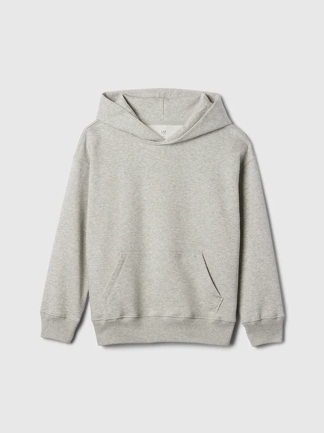 Çocuk Vintagesoft Bol Kesim Kapüşonlu Sweatshirt