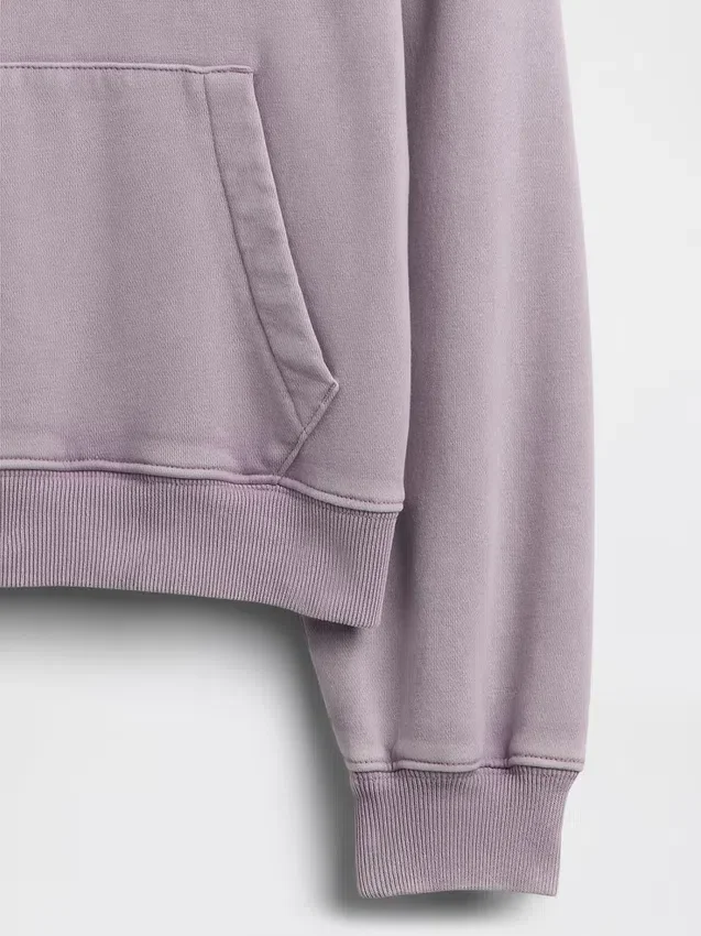 Çocuk Vintagesoft Bol Kesim Kapüşonlu Sweatshirt