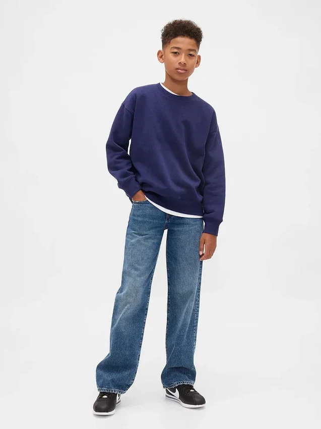 Çocuk Vintagesoft Bol Kesim Sweatshirt