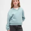 Çocuk Vintagesoft Bol Kesim V Yaka Sweatshirt
