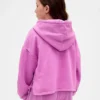 Çocuk Vintagesoft Bol Kesim Yama Kapüşonlu Sweatshirt