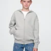 Çocuk Vintagesoft Fermuarlı Kapüşonlu Sweatshirt