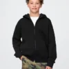 Çocuk Vintagesoft Fermuarlı Kapüşonlu Sweatshirt