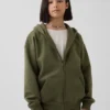 Çocuk Vintagesoft Fermuarlı Kapüşonlu Sweatshirt