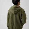 Çocuk Vintagesoft Fermuarlı Kapüşonlu Sweatshirt