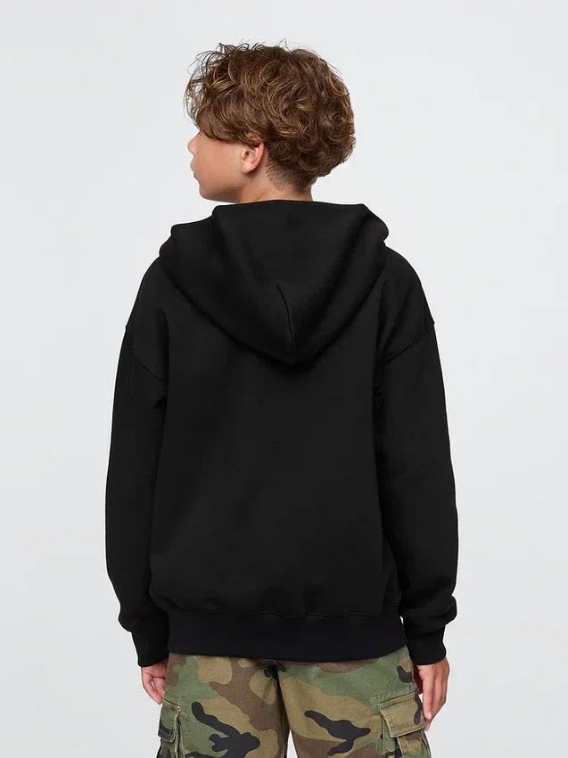 Çocuk Vintagesoft Fermuarlı Kapüşonlu Sweatshirt
