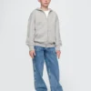 Çocuk Vintagesoft Fermuarlı Kapüşonlu Sweatshirt