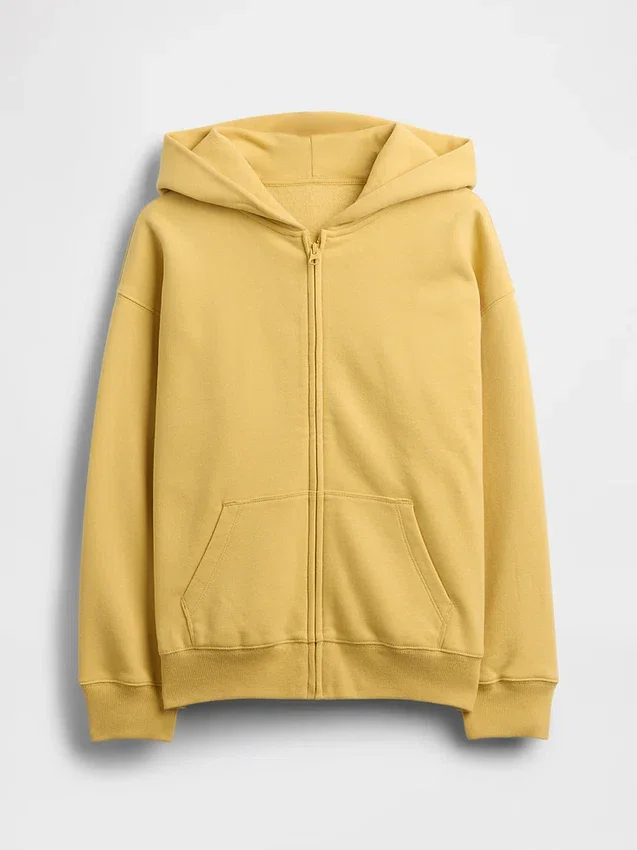 Çocuk Vintagesoft Fermuarlı Kapüşonlu Sweatshirt