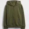 Çocuk Vintagesoft Fermuarlı Kapüşonlu Sweatshirt