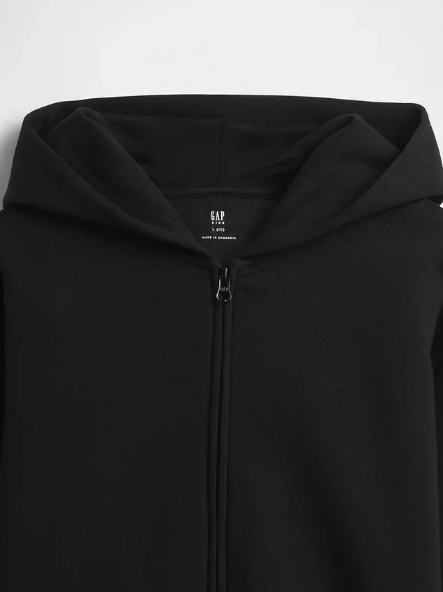 Çocuk Vintagesoft Fermuarlı Kapüşonlu Sweatshirt