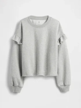 Çocuk Vintagesoft Fırfırlı Sweatshirt