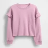 Çocuk Vintagesoft Fırfırlı Sweatshirt