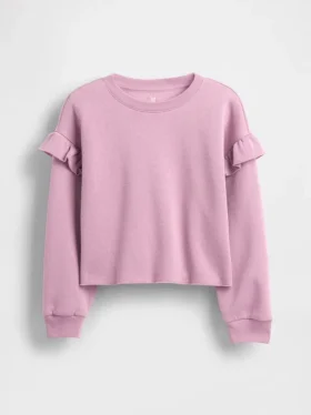 Çocuk Vintagesoft Fırfırlı Sweatshirt