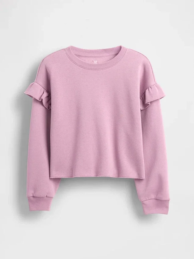 Çocuk Vintagesoft Fırfırlı Sweatshirt